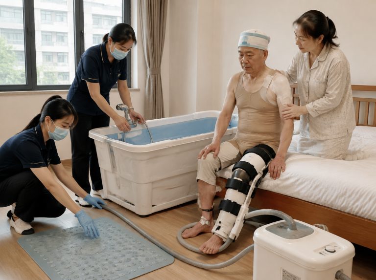 泗洪县术后康复居家助浴服务