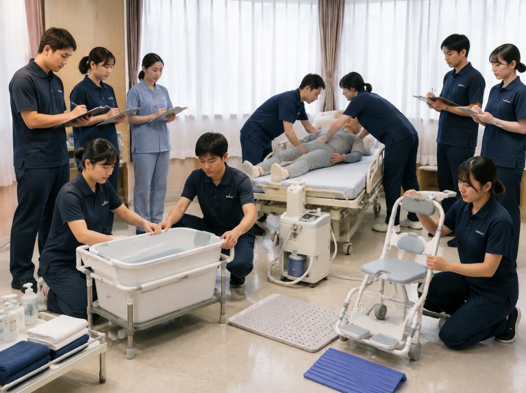 泗洪县助浴师标准化实训课程